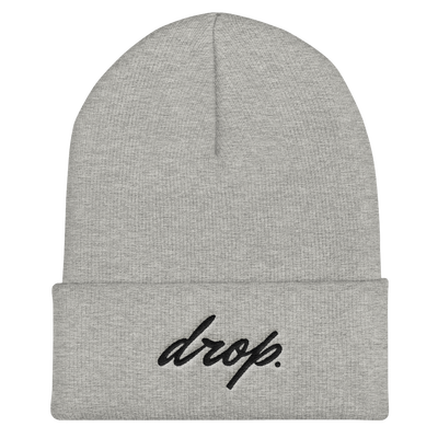 Drop Worldwide Clothing Series 1 Product Photo, png, Light Classic Beanie, Heather Grey