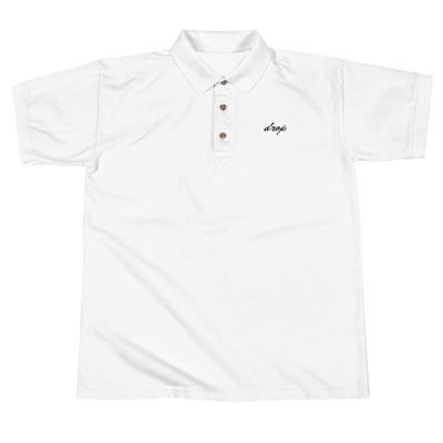 Drop Worldwide Clothing Series 1 Product Photo, png, Classic Polo, White