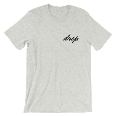 Drop Worldwide Clothing Series 1 Product Photo, png, Classic Tee, Ash grey